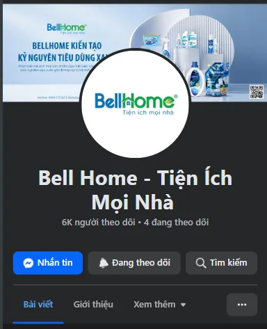 Kênh Facebook của Bellhome