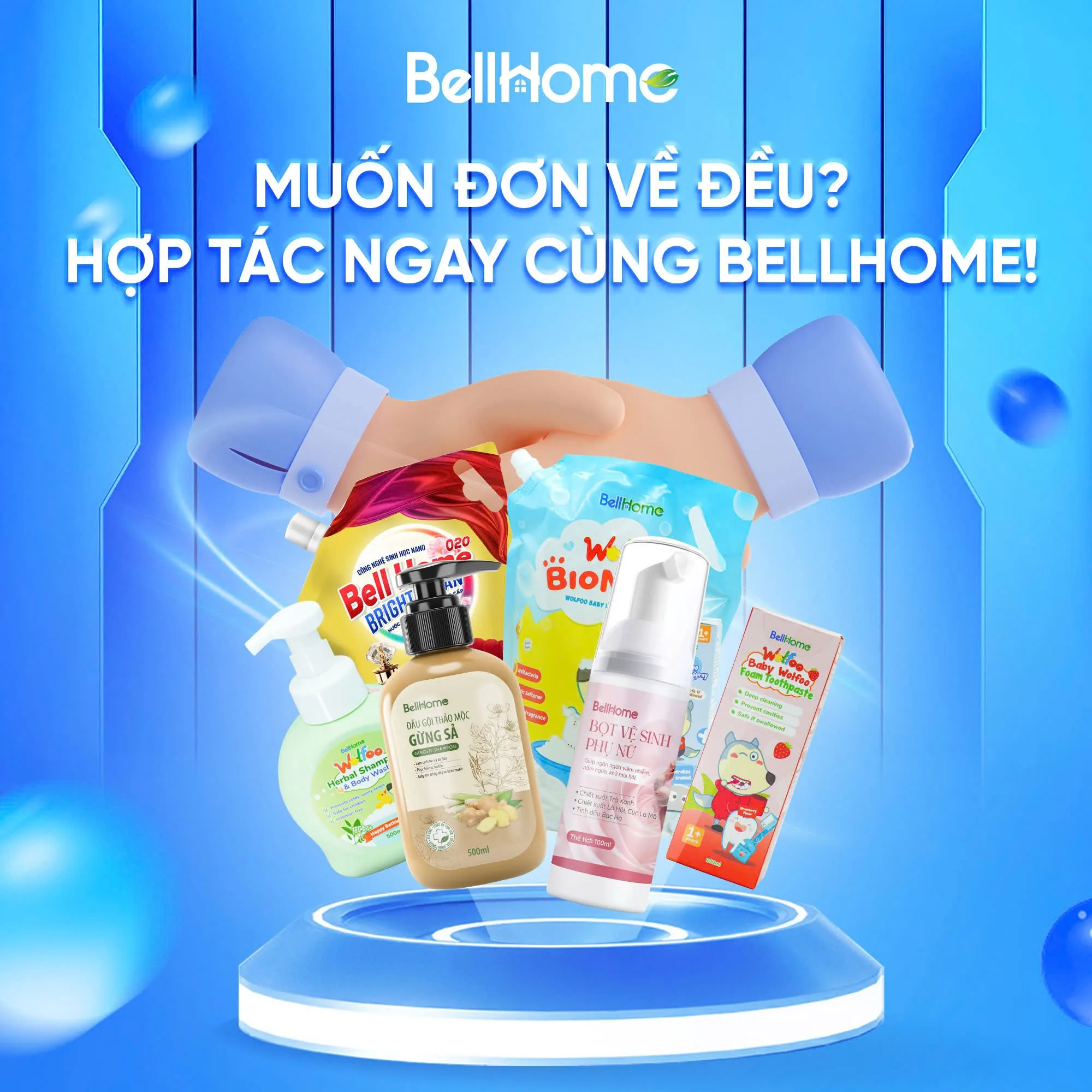 Bell Home hợp tác bán hàng