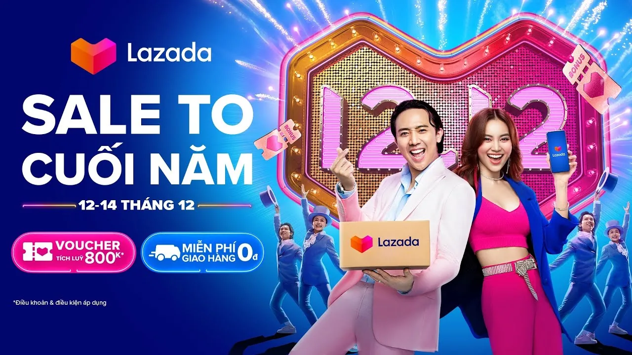 Lazada sale campaign hero